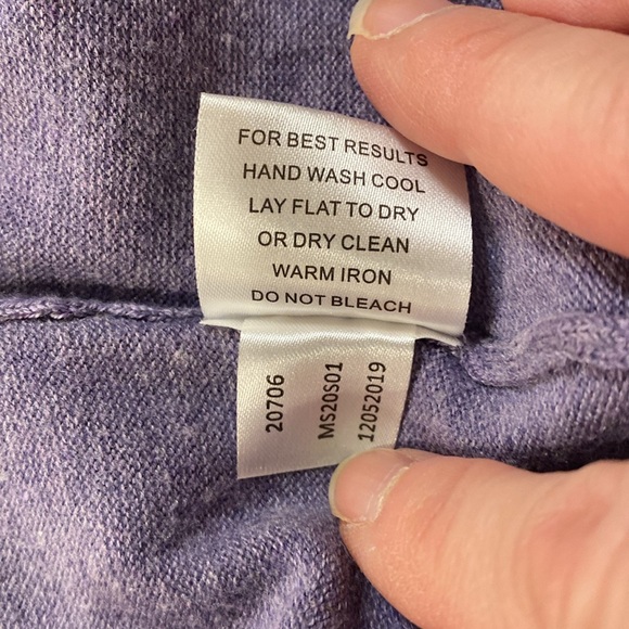 XXL Peter Millar 1/4 Zip Periwinkle Blue Sweater Great Condition Zipper Pull XX - Picture 16 of 16